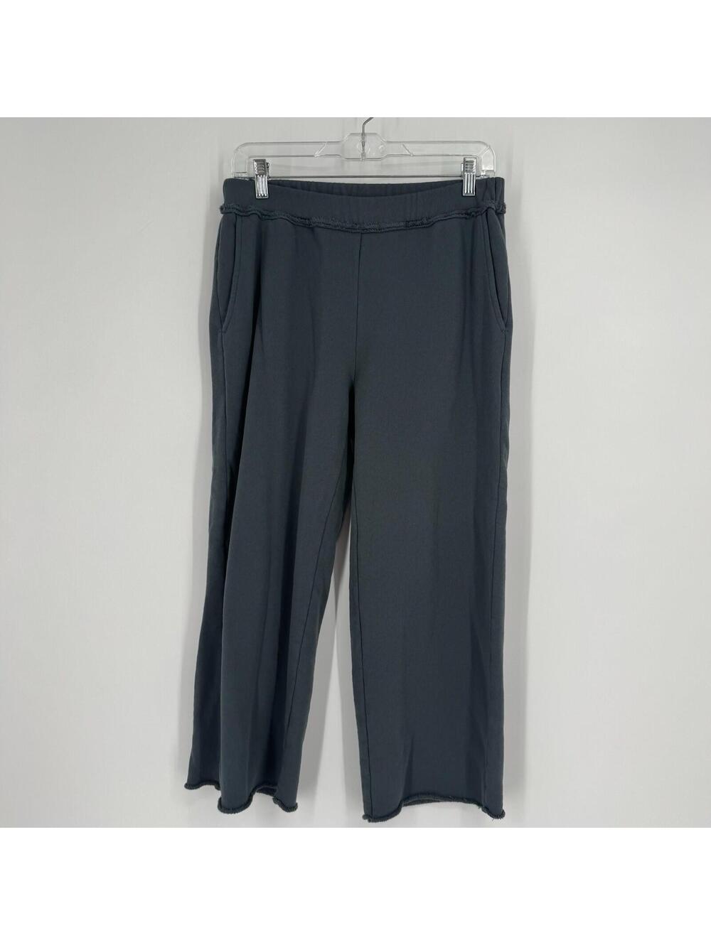 Eileen Fisher Pants PS small wide leg high rise crop capri organic cotton
